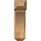 Ekena Millwork Thorton Craftsman Rough Sawn Bracket w/ Offset Brace, Western Red Cedar, 8"W x 20"D x 28"H BKT0806X20X28THR04RWR - alternate 3